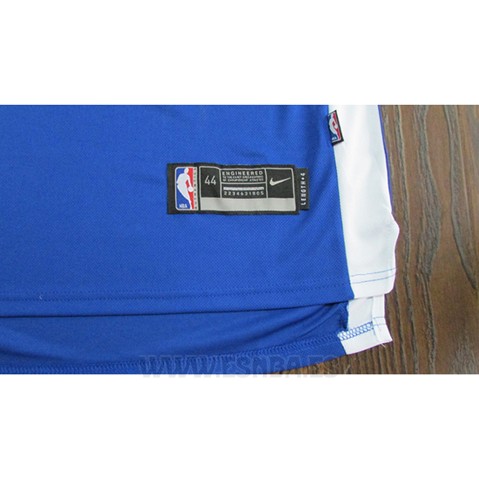 Camiseta Golden State Warriors Kevin Durant #35 2017-18 Azul